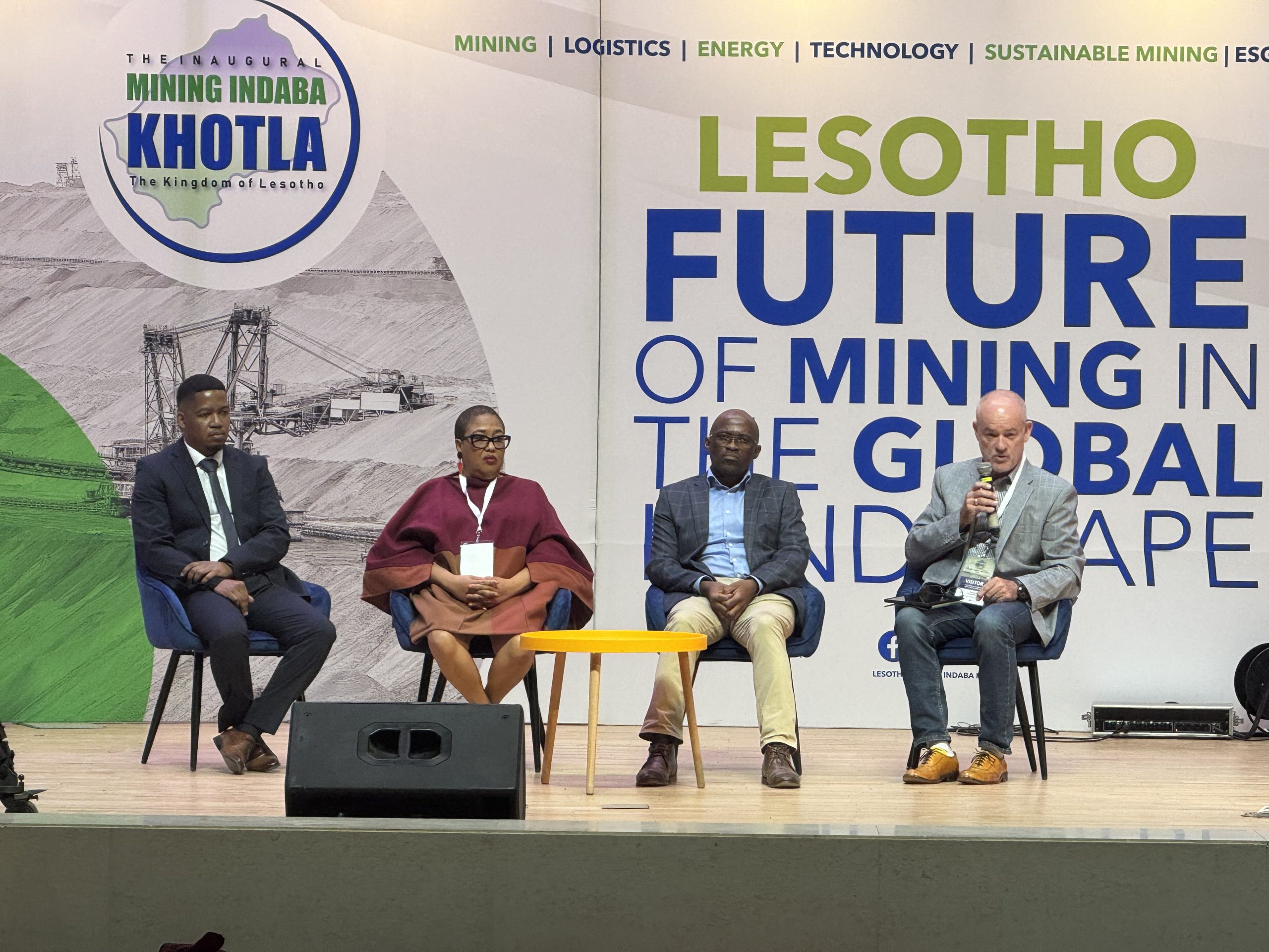 Inaugural Mining Indaba Khotla Lesotho Panel
